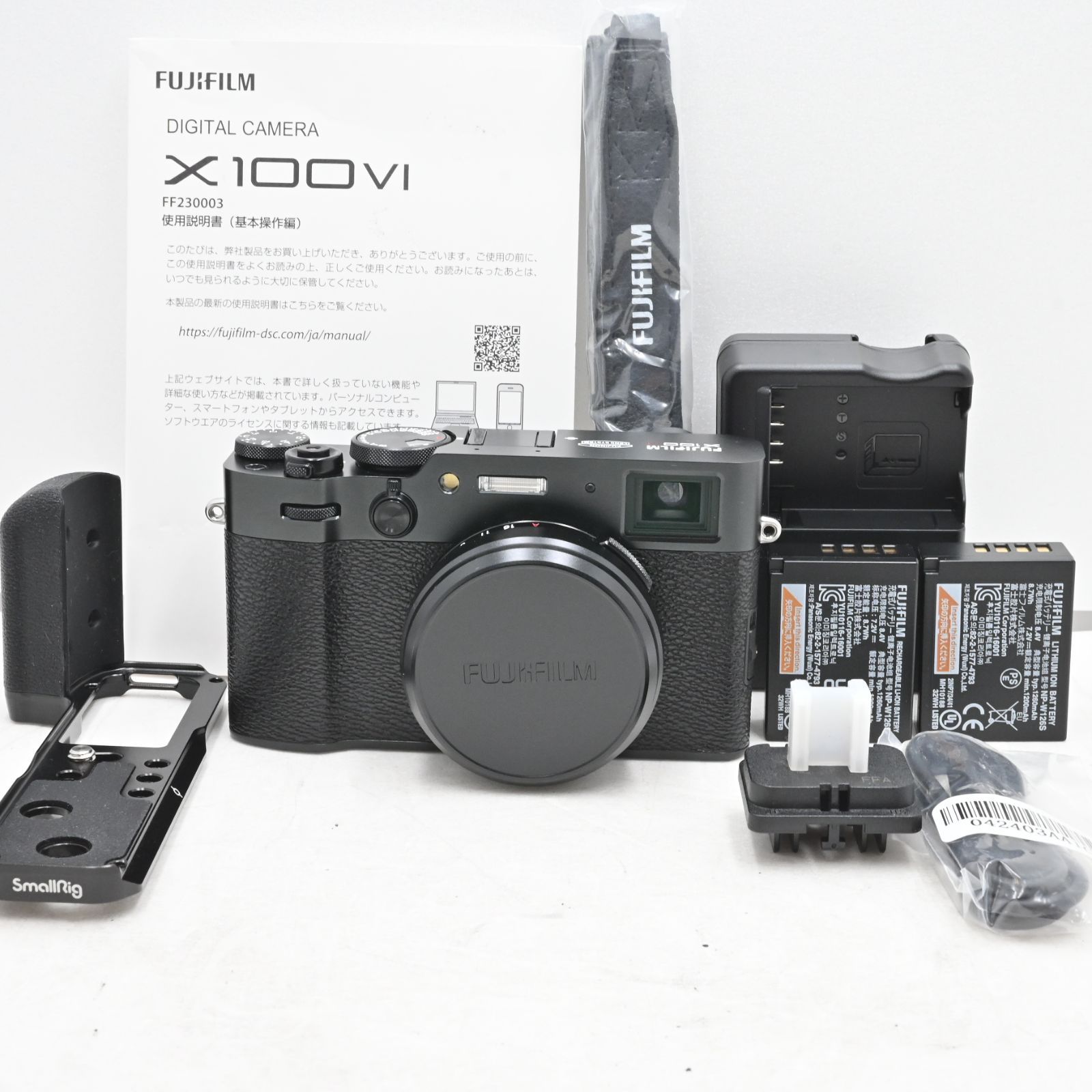 ショット数『1460』富士フイルム(FUJIFILM) デジタルカメラ X100Ⅵ 