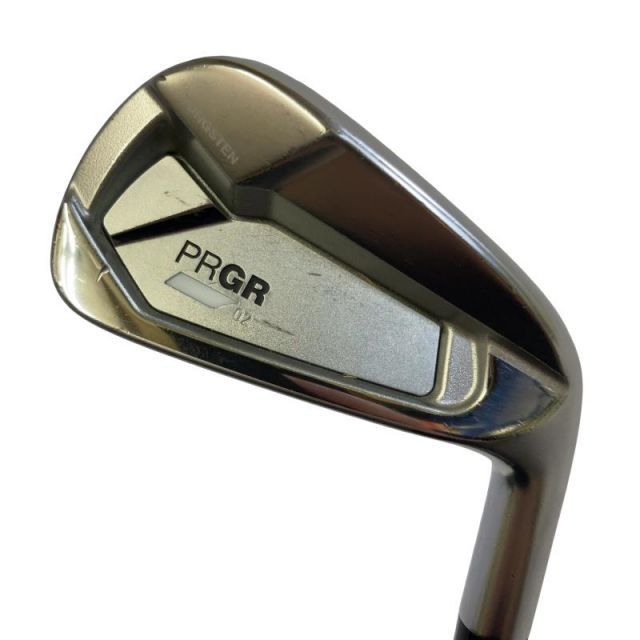 【中古】 プロギア PRGR 02(2023) #4 単品アイアン LI Diamana FOR PRGR(2023 IR) (フレックスS) メンズ 男性用 右利き 右用 Cランク ゴルフクラブ