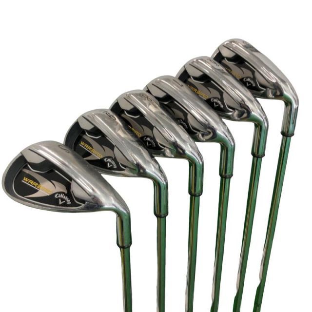 【中古】 キャロウェイ WARBIRD 8S USA アイアンセット IR スチール (フレックスUNI) メンズ 男性用 右利き 右用 Cランク ゴルフクラブ