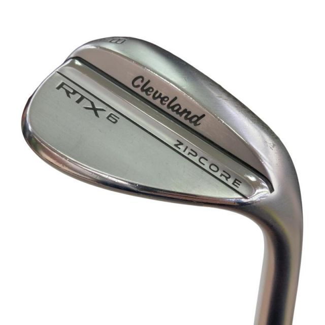 【中古】 クリーブランド Cleveland RTX-6 ZIPCORE ツアーサテン 58°/06° LOW ウェッジ WG 純正特注シャフト (フレックスS) メンズ 男性用 右利き 右用 Dランク ゴルフクラブ
