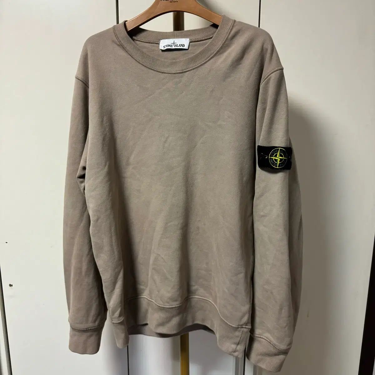 ストーンアイランド スウェット ベージュ (百貨店購入)