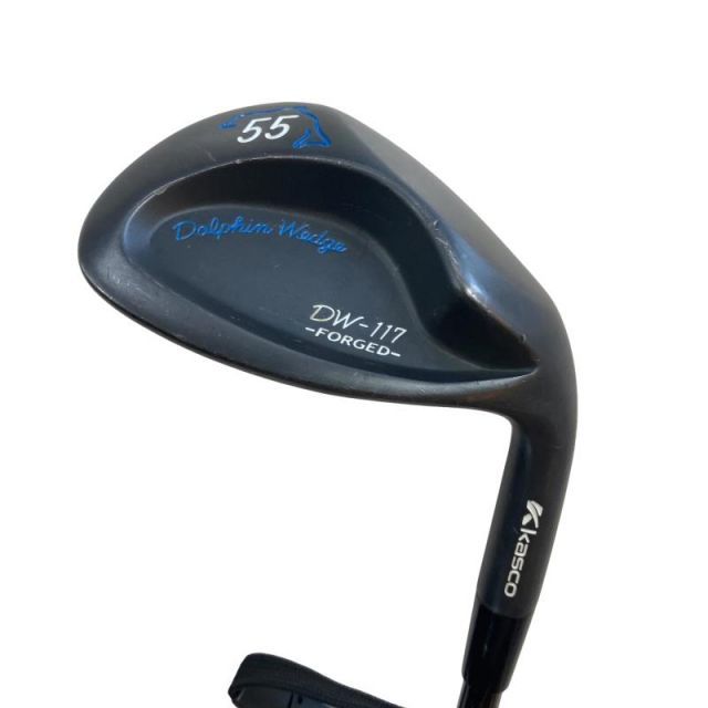 【中古】 キャスコ Dolphin wedge DW-117 FORGED 55° ウェッジ WG KBS Hi-REV 2.0 (フレックスS) メンズ 男性用 右利き 右用 Cランク ゴルフクラブ