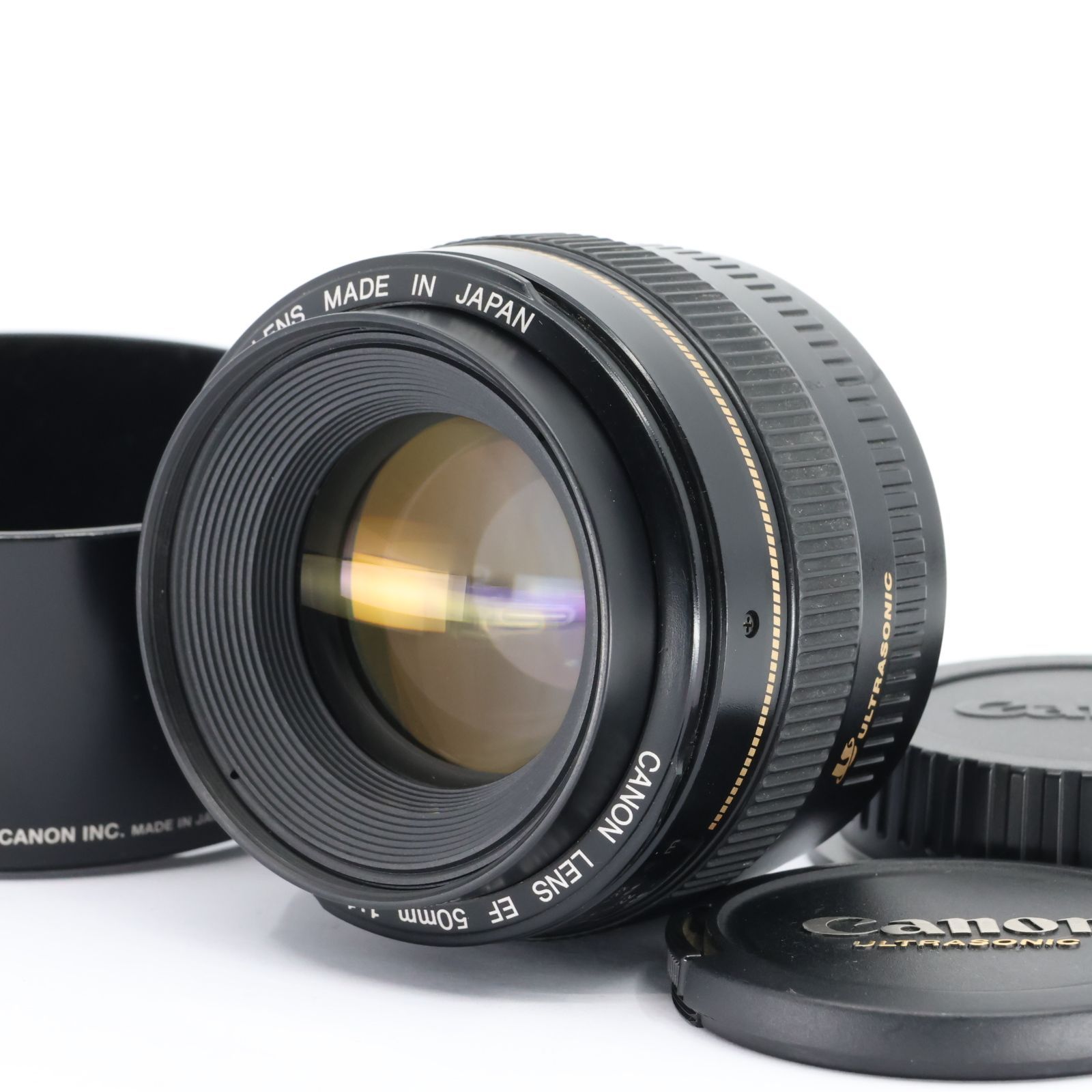 Canon EF 50mm F1.4 USM EFマウント キヤノン 単焦点レンズ 並品 完動 保証付｜A012