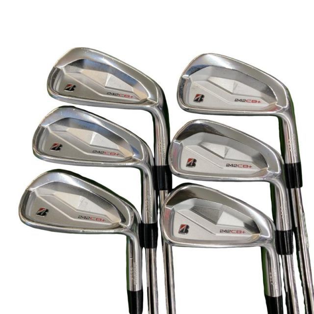 【中古】 ブリヂストン BRIDGESTONE 242CB+ 6S アイアンセット IR NS PRO MODUS3 TOUR105 (フレックスS) メンズ 男性用 右利き 右用 Cランク ゴルフクラブ