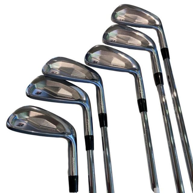 【中古】 ブリヂストン BRIDGESTONE 242CB+ 6S アイアンセット IR 純正特注シャフト (フレックスS) メンズ 男性用 右利き 右用 Cランク ゴルフクラブ