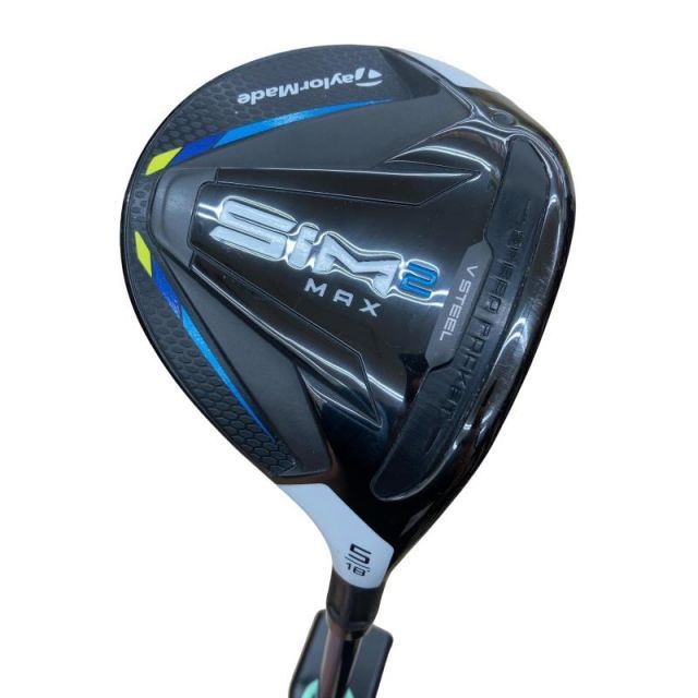 【中古】 テーラーメイド SIM2 MAX 5W フェアウェイウッド FW Diamana TB 60 (フレックスS) メンズ 男性用 右利き 右用 Cランク ゴルフクラブ