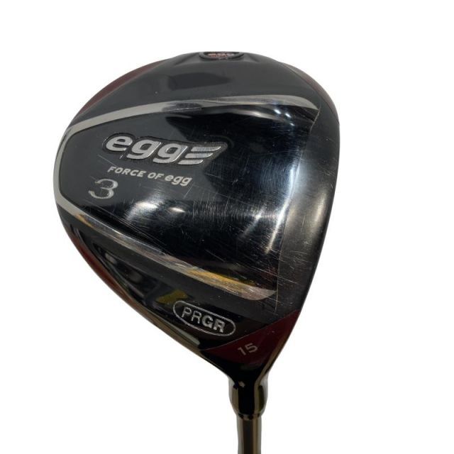 【中古】 プロギア egg(2017) 3W フェアウェイウッド FW eggオリジナルカーボン (フレックスR) メンズ 男性用 右利き 右用 Cランク ゴルフクラブ