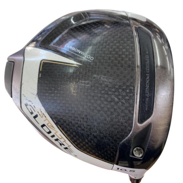 【中古】 テーラーメイド STEALTH GLOIRE+ 10.5° ドライバー DR SPEEDER NX for TM(DR) (フレックスR) メンズ 男性用 右利き 右用 Dランク ゴルフクラブ