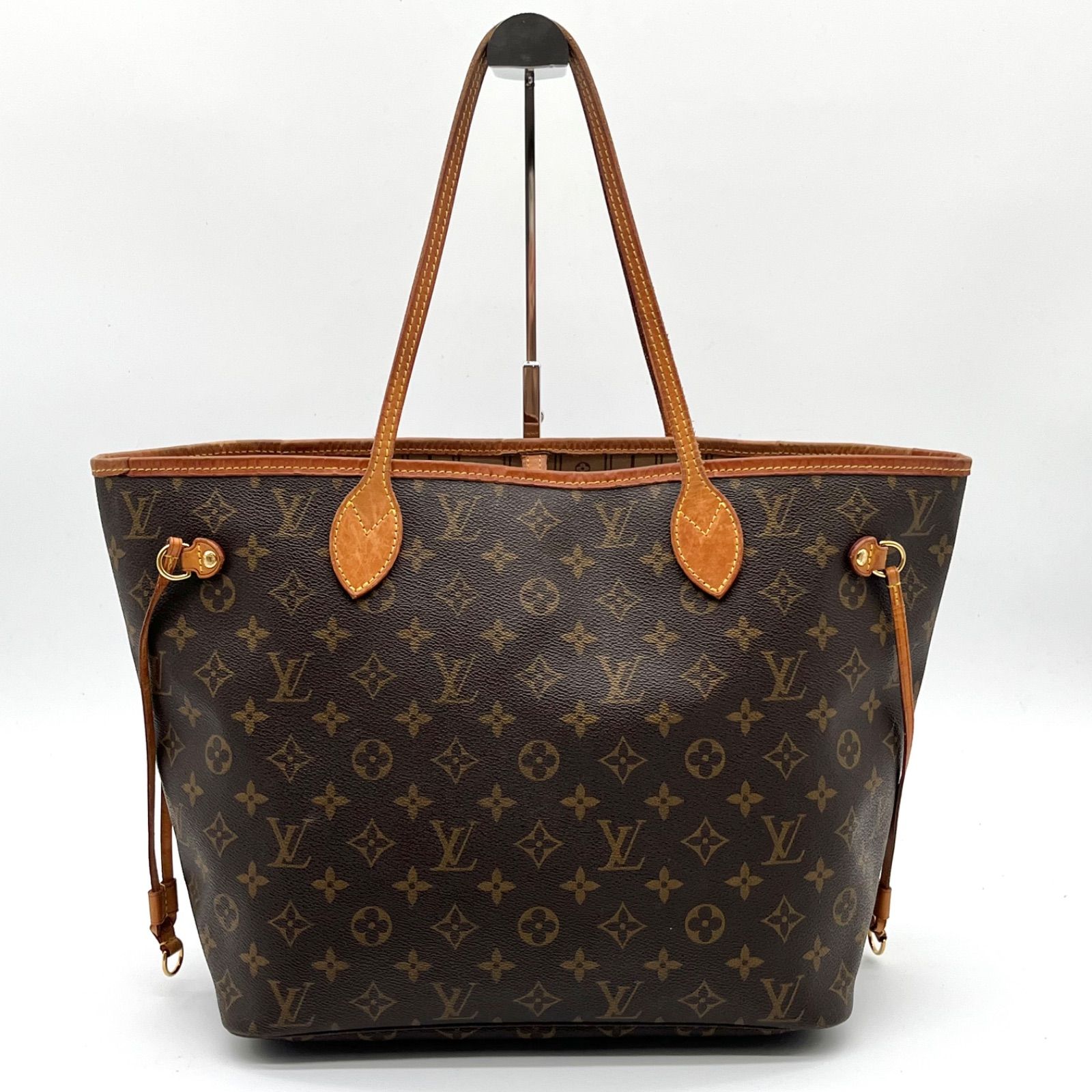 LOUIS VUITTON ルイヴィトン モノグラム モノグラム ネヴァーフルMM トートバッグ M40156 ブラウン レディース