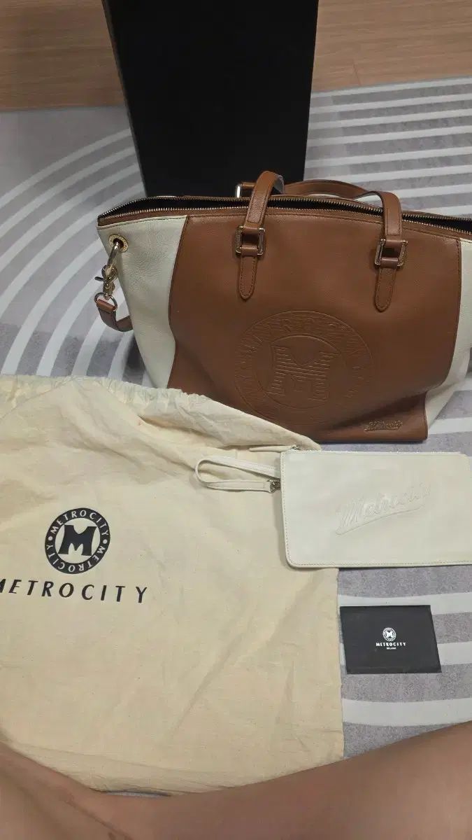 METROCITY メトロシティ 正規品 ショッパーバッグ ショルダーバッグ クロスバッグ