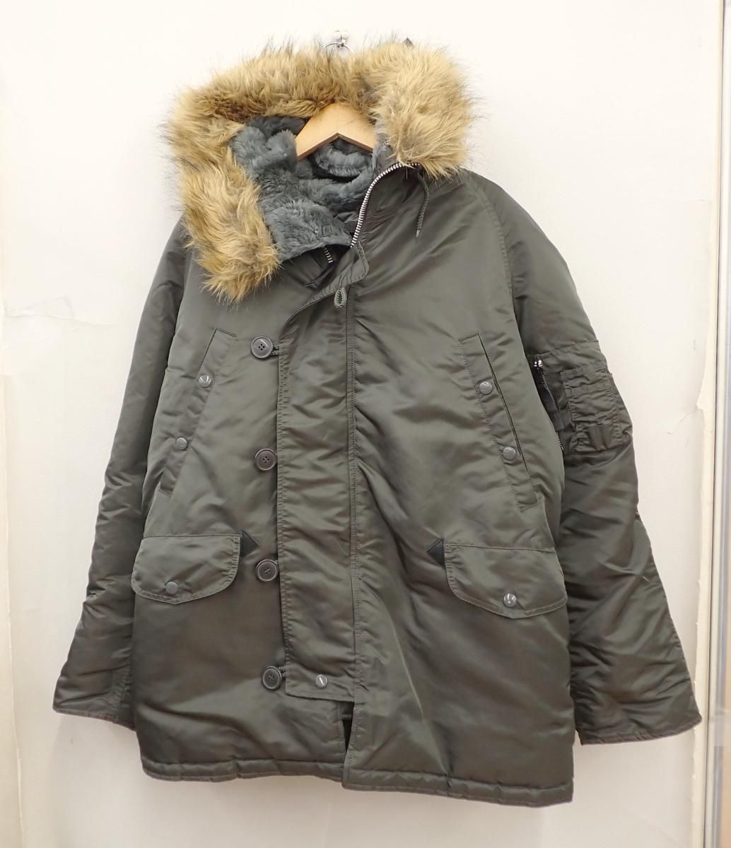 ★7573☆ALPHA INDUSTRIES アルファ 20024-76 N-3B フライトジャケット　S