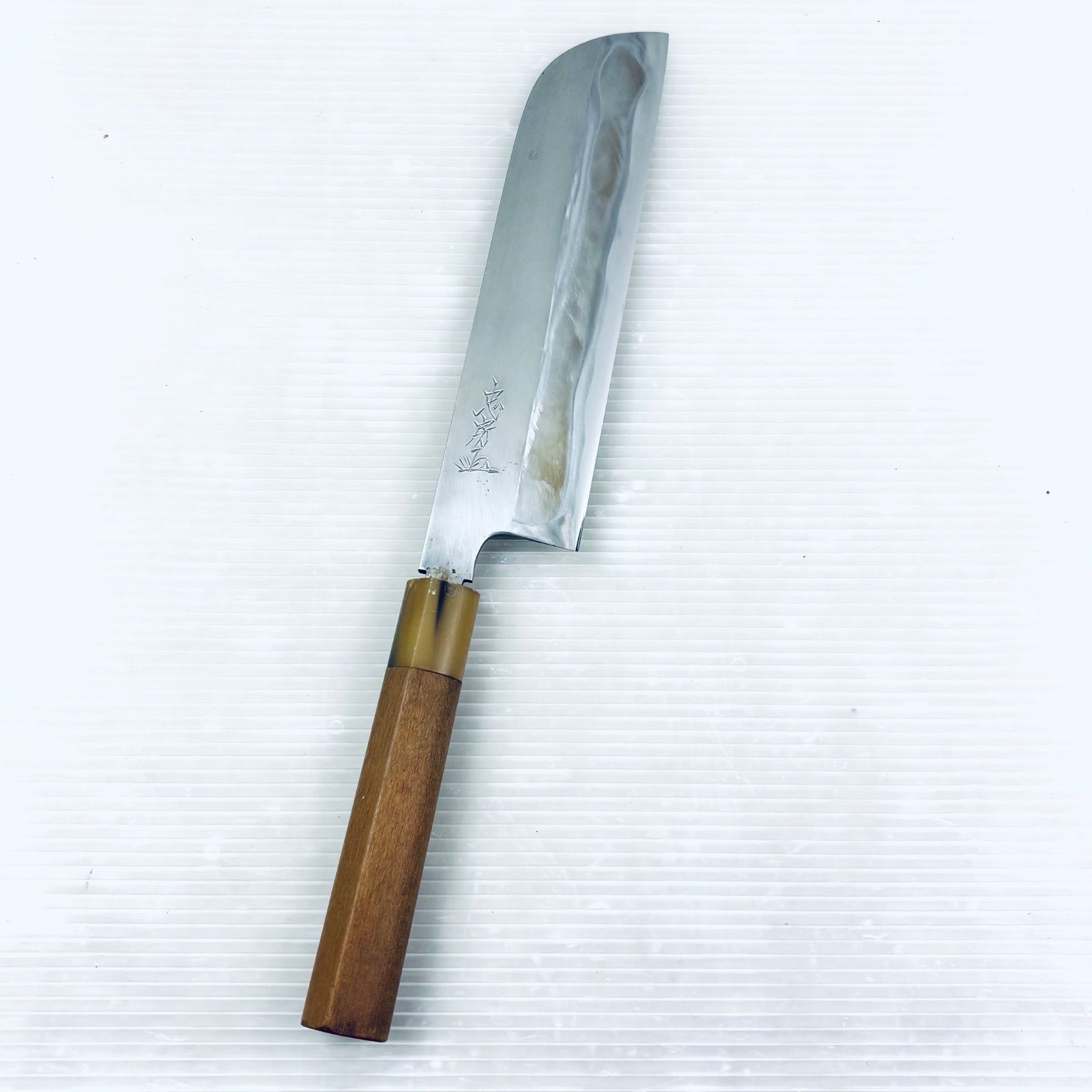 【研ぎ済み】新潟三条　忠房　鋼　薄刃包丁　大型　刃渡り21cm