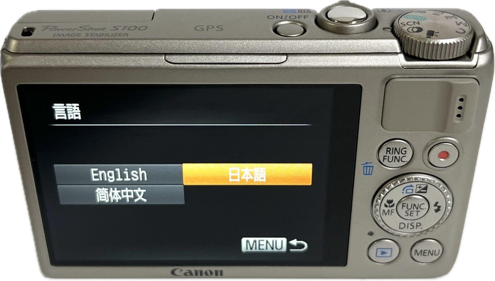Canon キヤノン コンパクトデジタルカメラ PowerShot S S100 SL [シルバー] 【中古】【非常に良い】