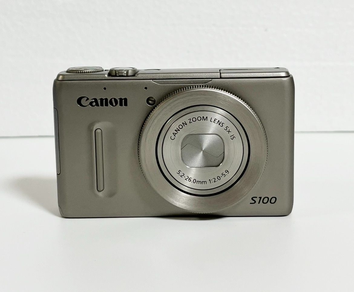 Canon キヤノン コンパクトデジタルカメラ PowerShot S S100 SL [シルバー] 【中古】【非常に良い】
