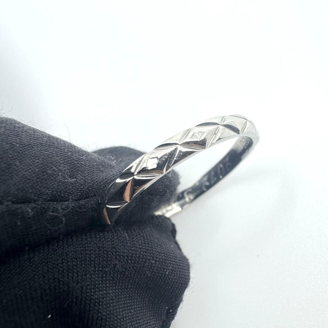 CHANEL シャネル ココクラッシュ リング 19号 マトラッセ PT950 - メルカリ