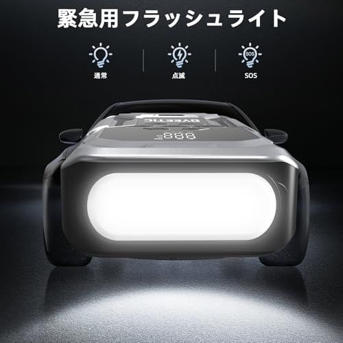 ジャンプスターター 空気入れ エアコンプレッサー搭載 12V車用 6000Aピーク電流 (全ガソリン車・10.0Lディーゼル車対応) 電動空気入れ エンジンスターター 車緊急始動 LED緊急ライト搭載 急速充電 安全保護機能 PSE認証済ko 4cf2d518 ジャンプスターター 空気入れ エアコンプレッサー搭載 12V車用 6000Aピーク電流 (全ガソリン車・10.0Lディーゼル車対応) 電動空気入れ エンジンスターター 車緊急始動 LED緊急ライト搭載 急速充電 安全保護機能 PSE認証済ko 4cf2d518