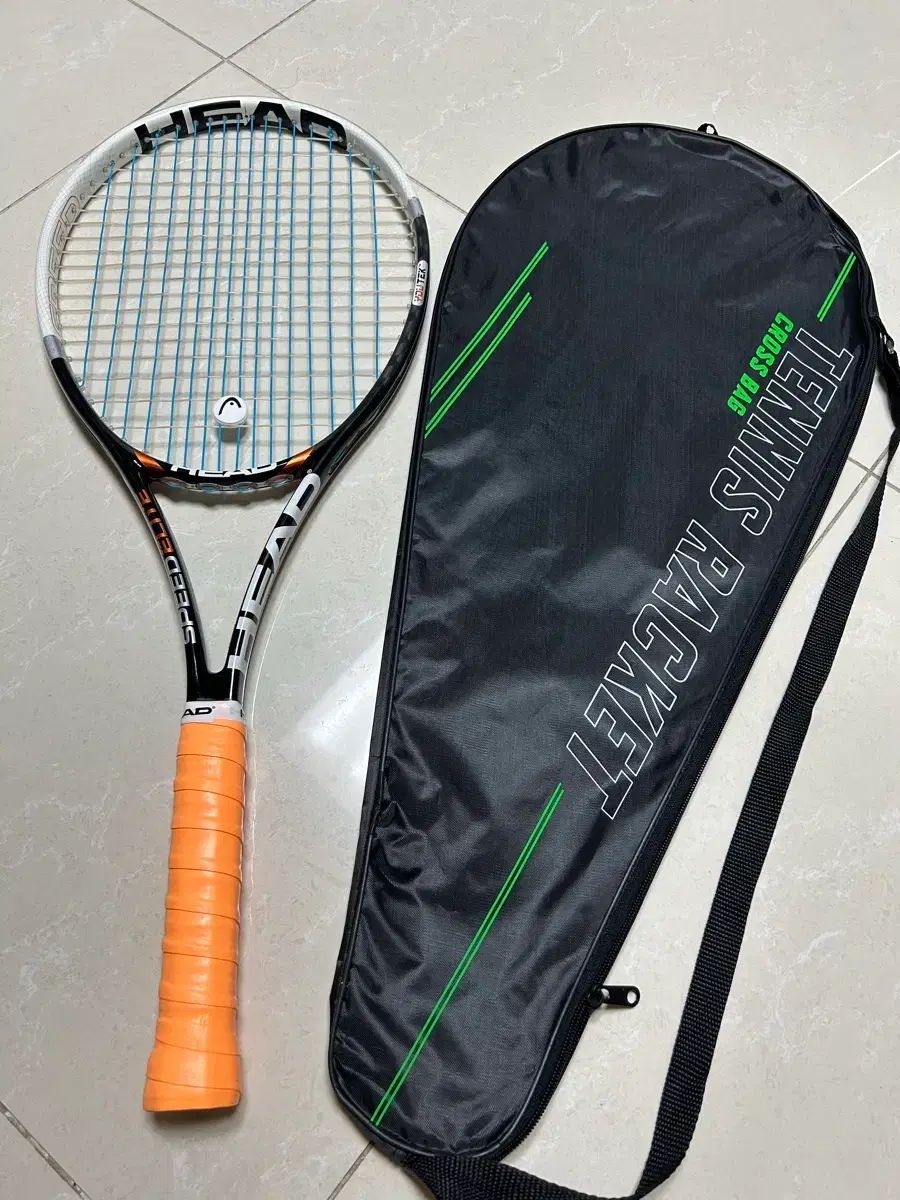 HEAD スピード L エリート テニス ラケット + バッグ 出品
