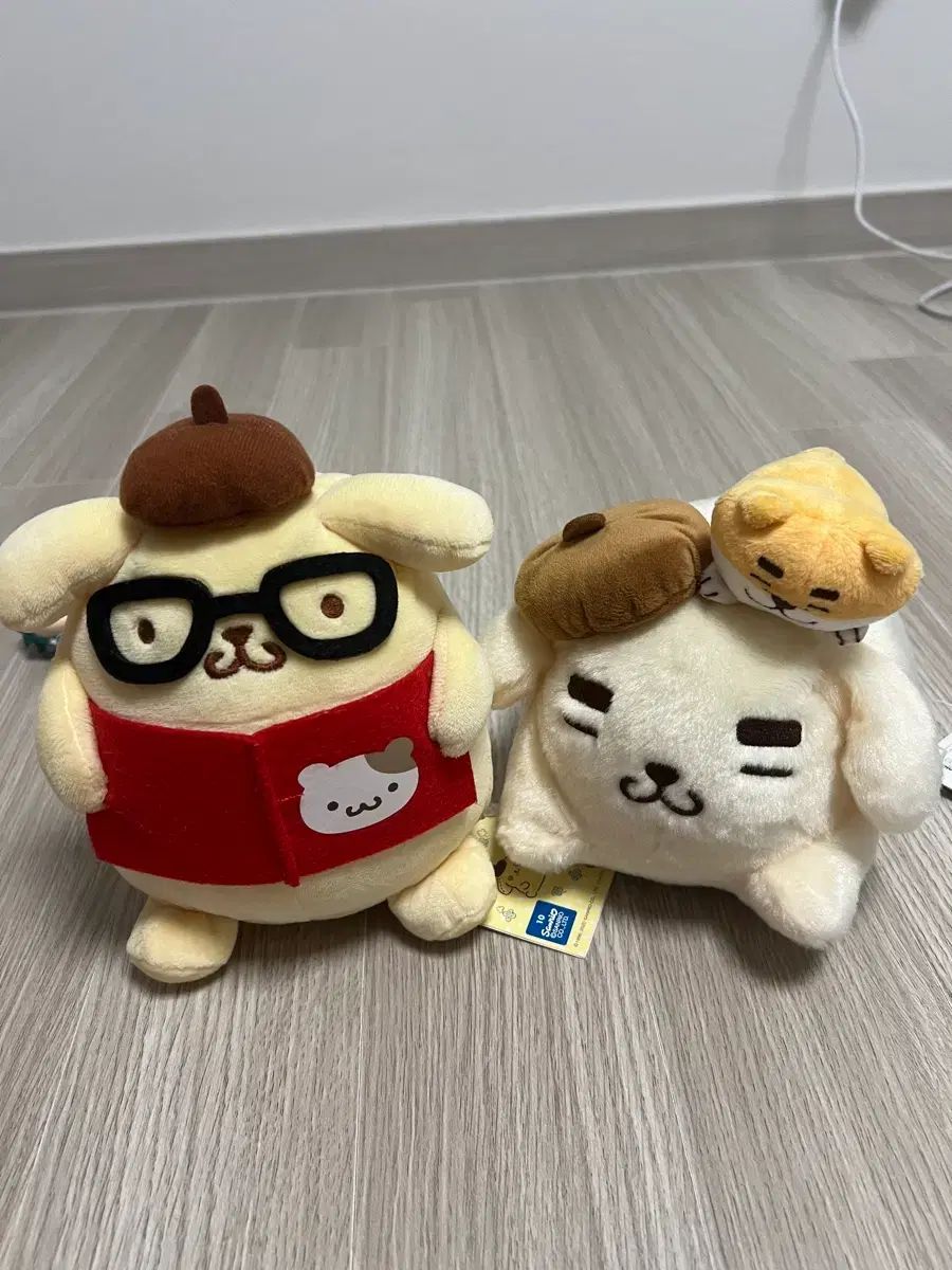 ポムポムプリン ぬいぐるみ セット メガネ シ반반 ぬいぐるみ ゴー 古典 2020 2021