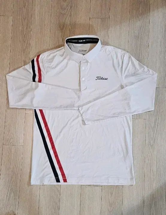 Titleist(タイトリスト) 長袖 カラーTシャツ 白 95 バスト 48