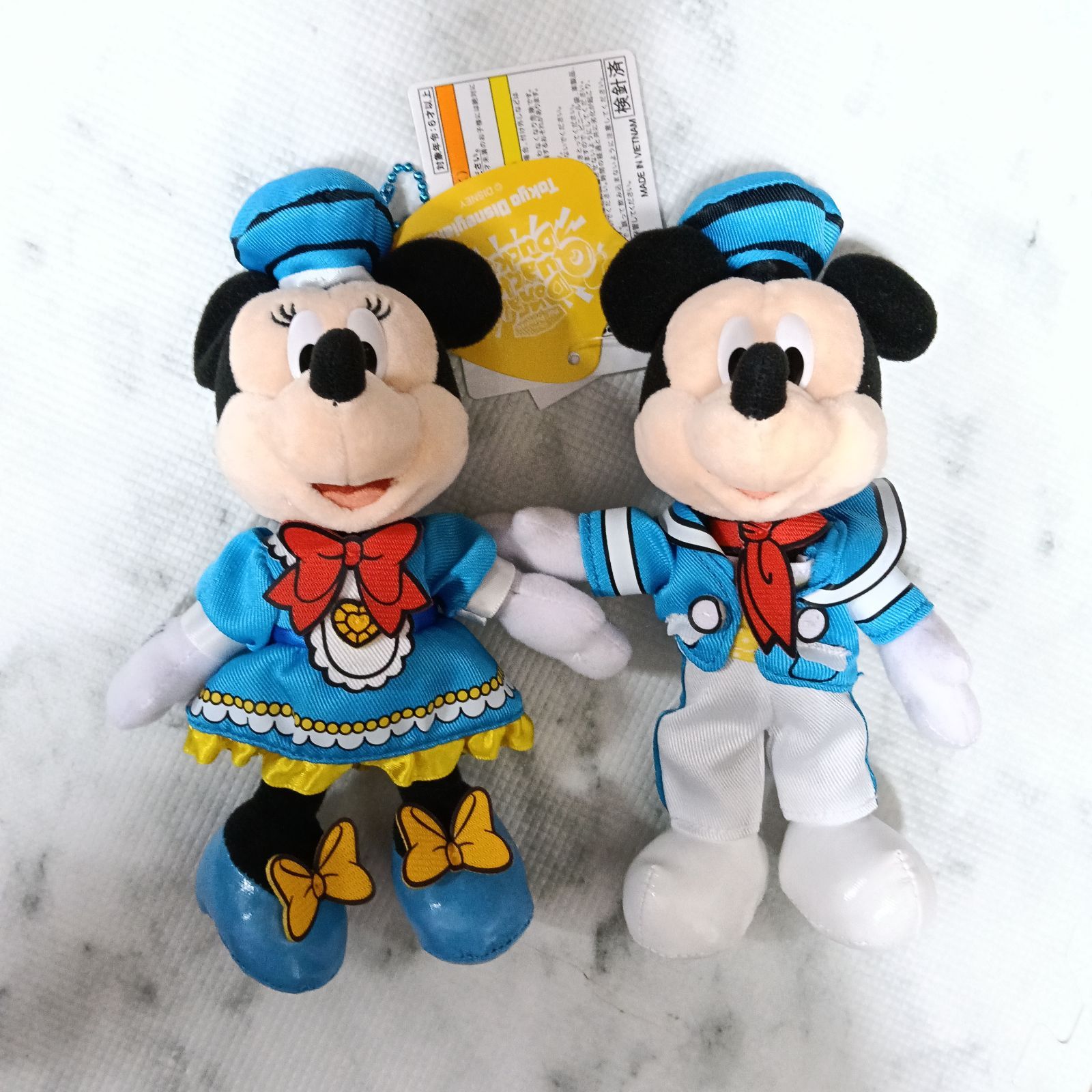 ディズニー リゾート ドナパル ぬいぐるみ バッジ ミキミニ