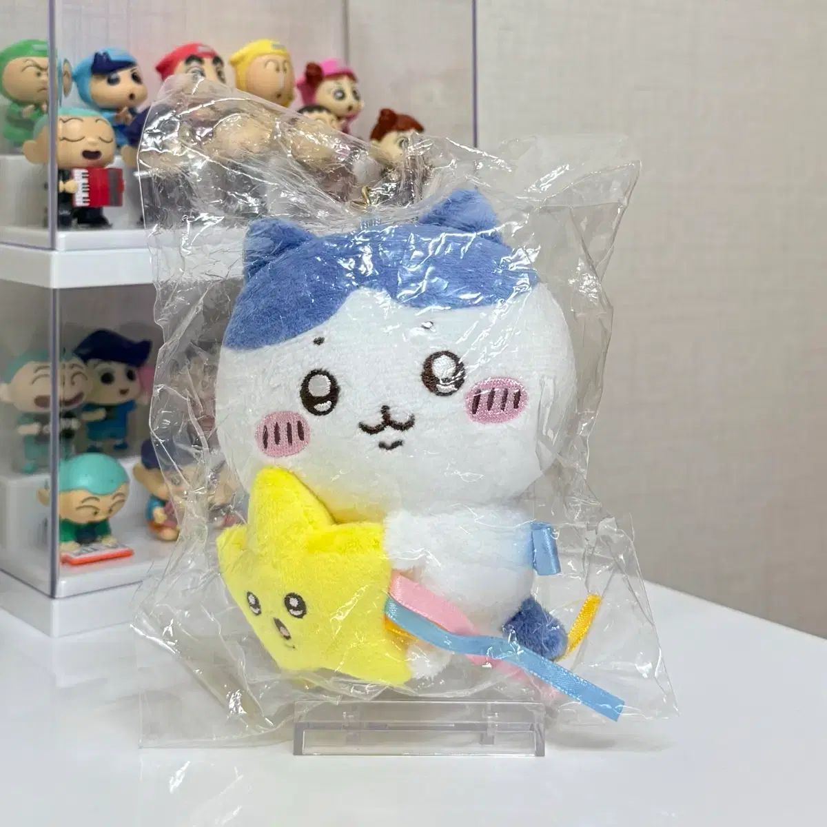 ちいかわ 星と一緒マスコット (ハチワレ)