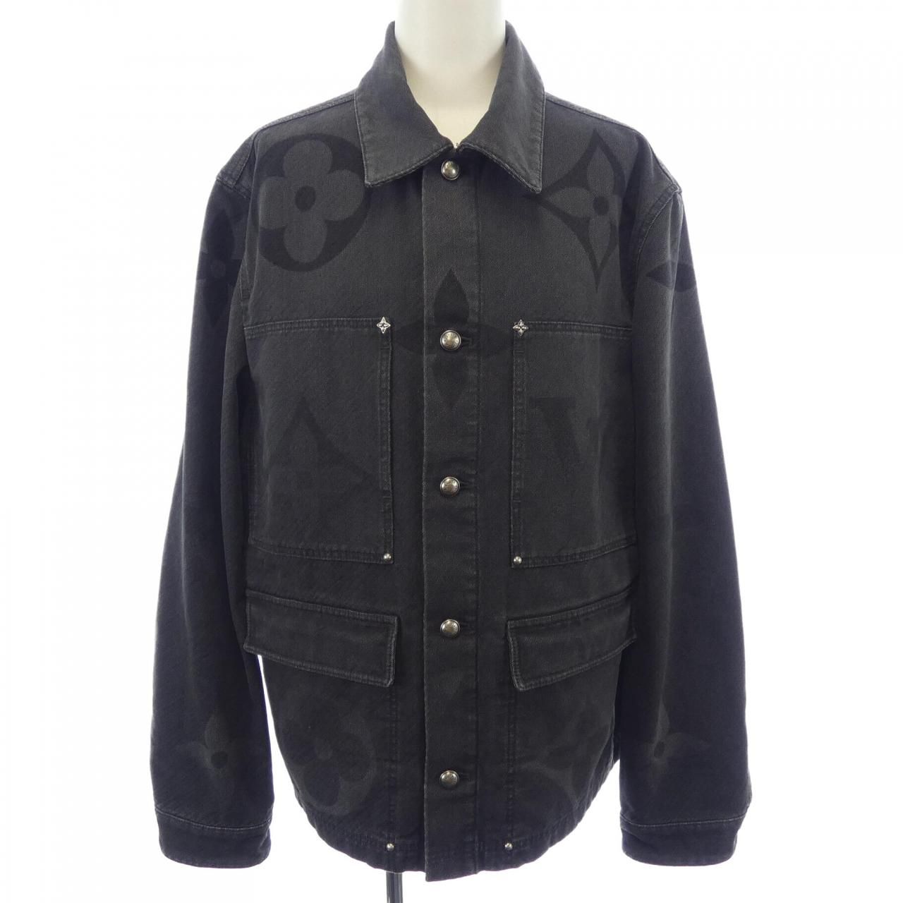 ルイヴィトン LOUIS VUITTON モノグラムデニムブルゾン HSA15WOWZ デニムジャケット