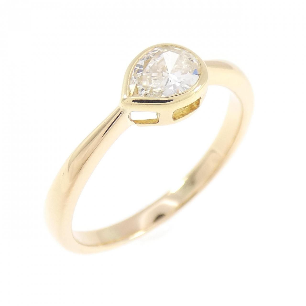 K18YG ダイヤモンド リング 0.41CT