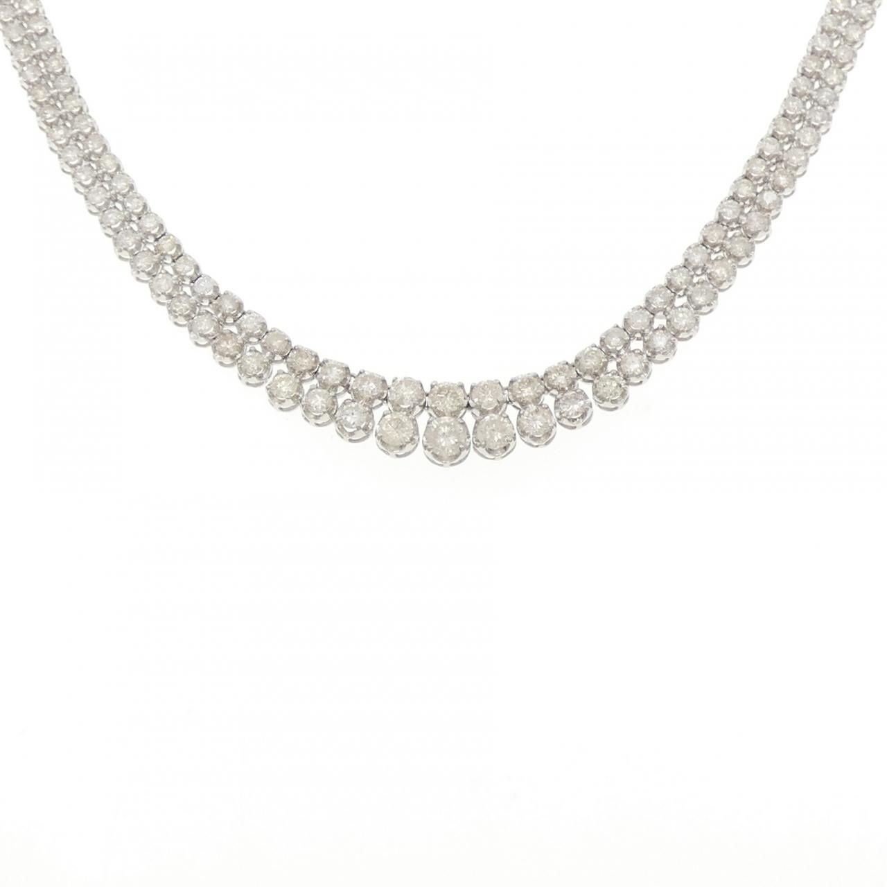 PT850 ダイヤモンド ネックレス 10.10CT