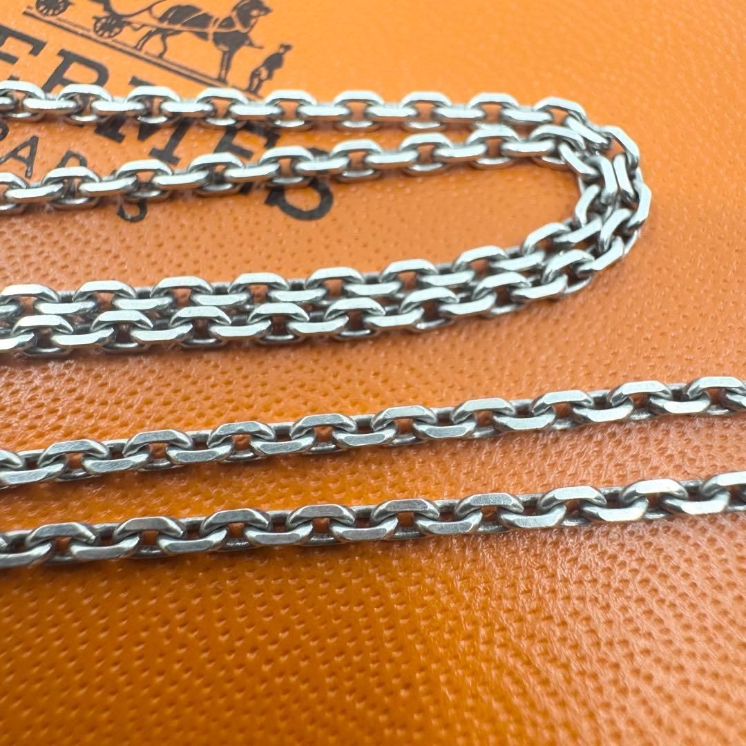 HERMES ネックレス　チェーン　ヴィンテージ　 セリエ　シルバー925 HERMES エルメス ネックレス チェーン セリエ ヴィンテージ SV925