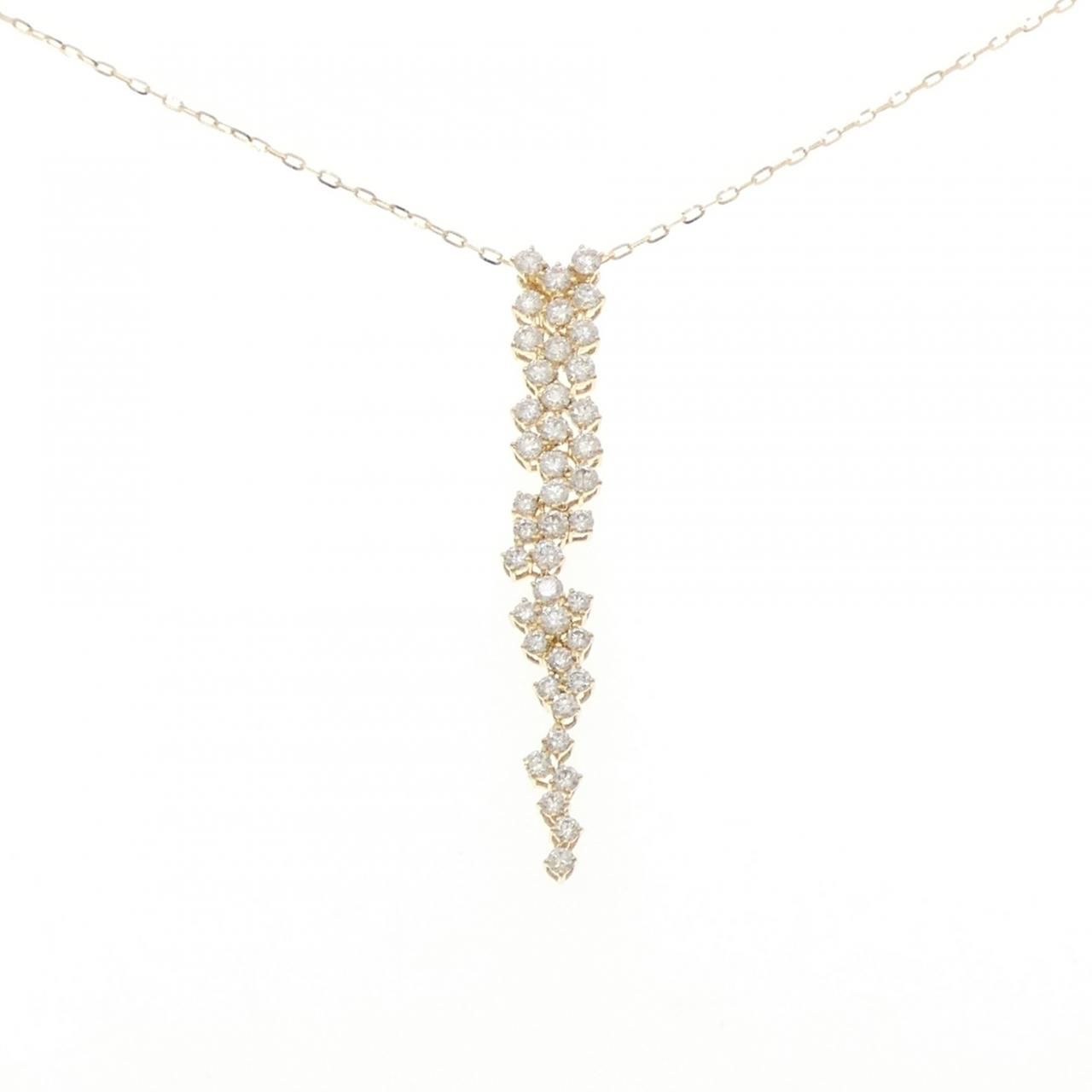 K18YG ダイヤモンド ネックレス 3.00CT