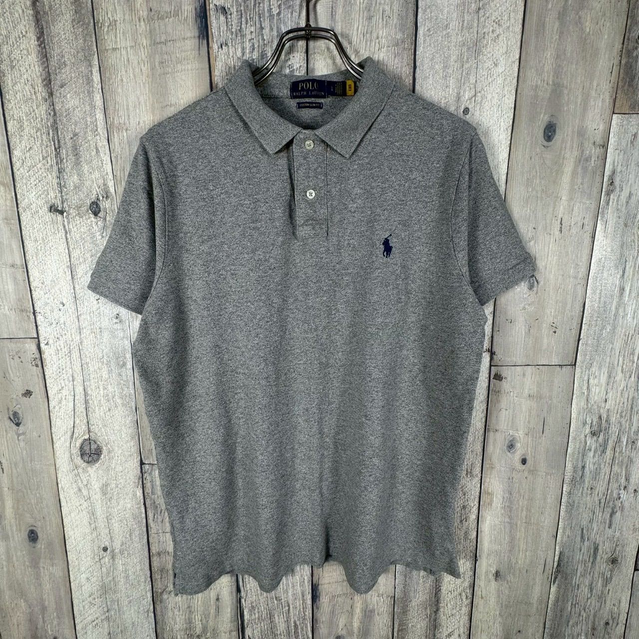 POLO RALPH LAUREN ポロ ラルフローレン 現行 黄色 QRコードタグ