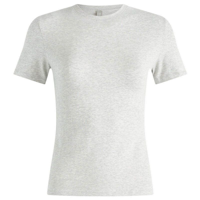 スキムズ レディース トップス Tシャツ コットン ジャージー SKIMS Cotton Jersey TShirt Light Heather Grey グレー