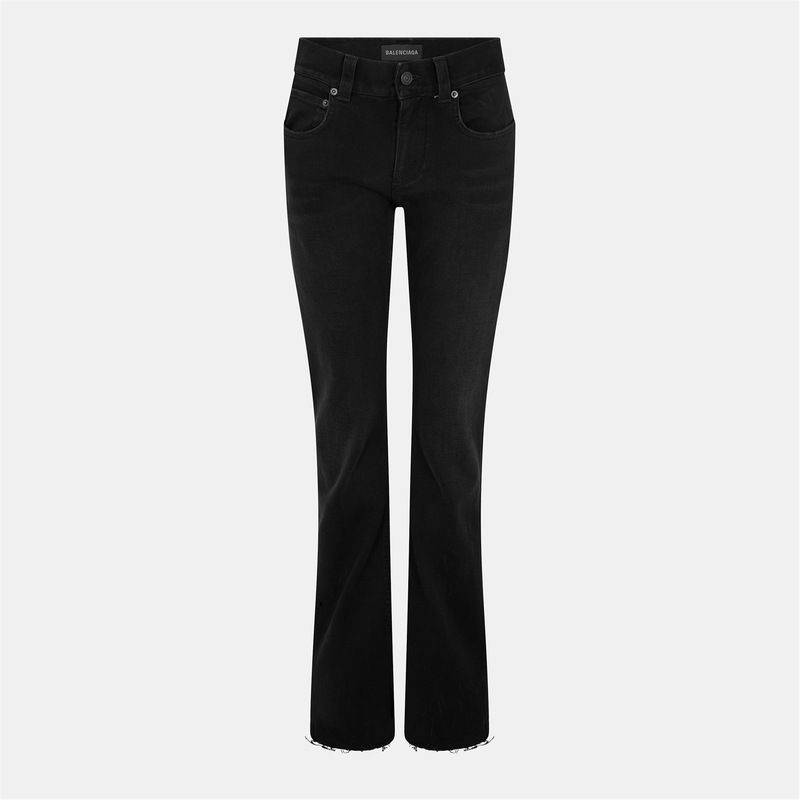 バレンシアガ レディース ボトムス カジュアルパンツ ブーツカット ブーツ BALENCIAGA Bal Slim Bootcut Ld53 Black ブラック