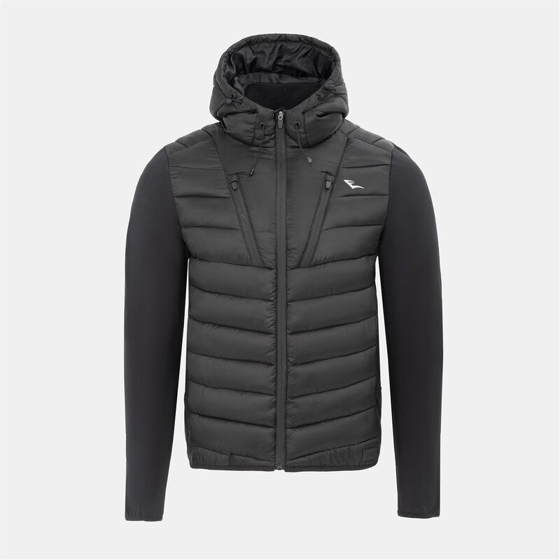 エバーラスト メンズ アウター ジャケット・ブルゾン Everlast Hybrid Jkt Sn54 Black ブラック