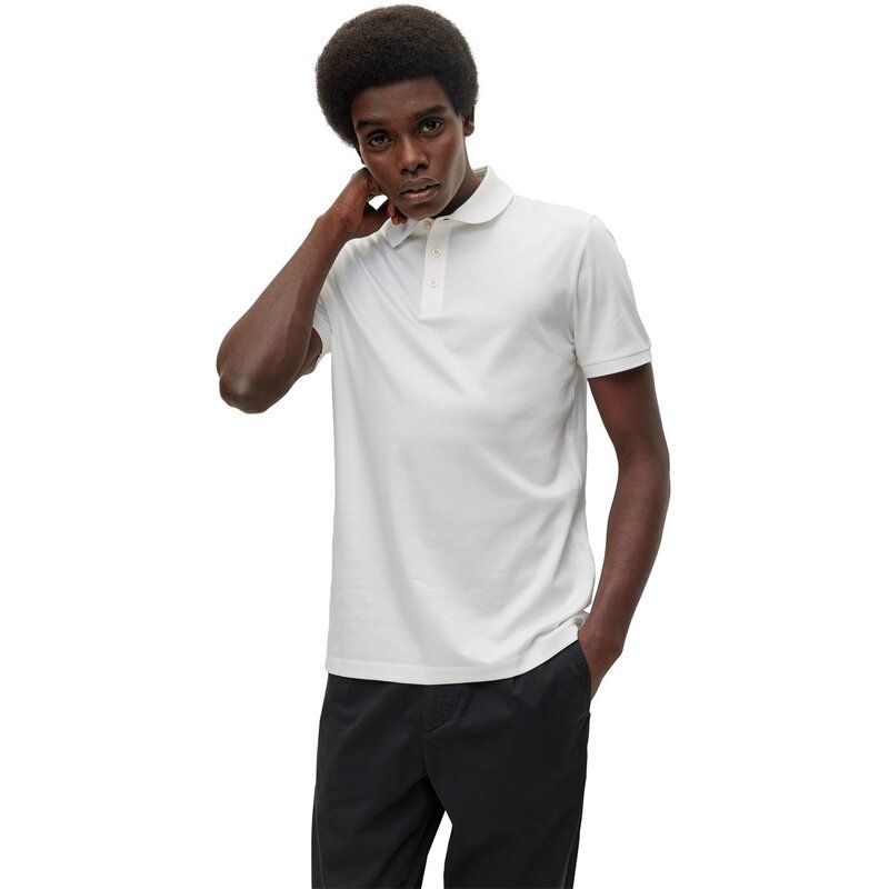 ボス メンズ トップス ポロシャツ Boss TPerry 14 10241556 01 White ホワイト