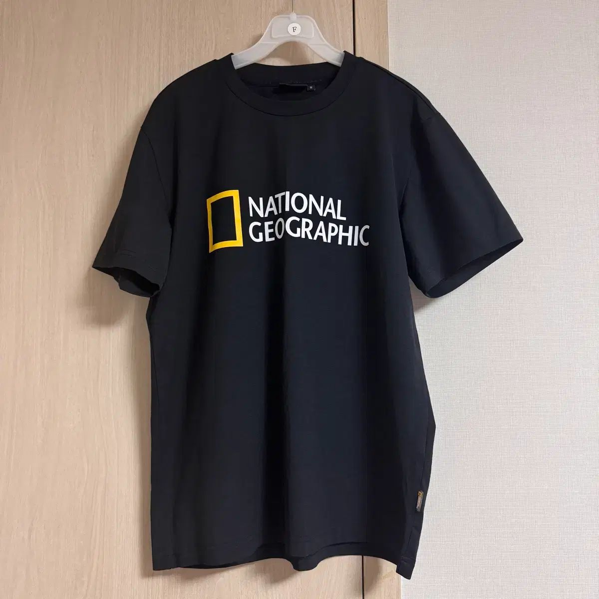 ナショナルジオグラフィック クールマックス ビックロゴ 半袖Tシャツ 