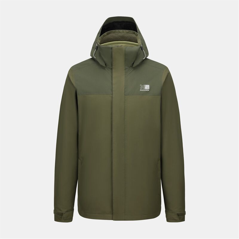 カリマー メンズ アウター ジャケット・ブルゾン ジャケット Karrimor 3 in 1 Waterproof Jacket Mens Khaki カーキ