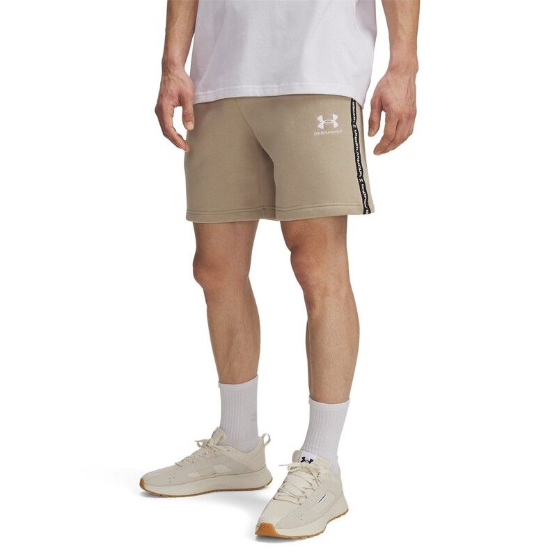 アンダーアーマー メンズ ボトムス ハーフパンツ・ショーツ Under Armour Icon Flc Shrt Sn53 City Khaki カーキ