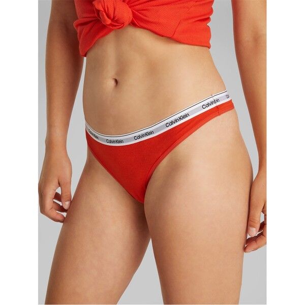 カルバンクライン レディース アンダーウェア パンツ ロゴ Calvin Klein Logo Thong Molten
