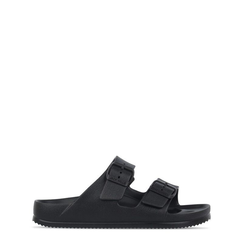 ジャック ウィルス レディース シューズ サンダル Jack Wills Two Strap Sandals Womens Black ブラック