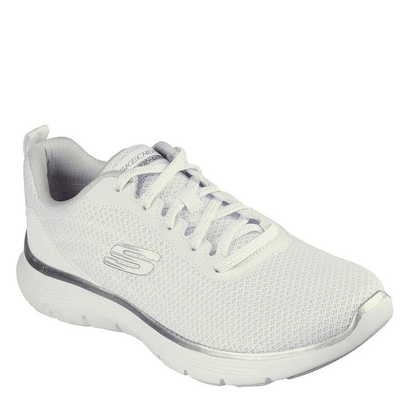 スケッチャーズ レディース シューズ スニーカー Skechers Flex Appeal 50 New Thrive WhiteSilver ホワイト 13,485円