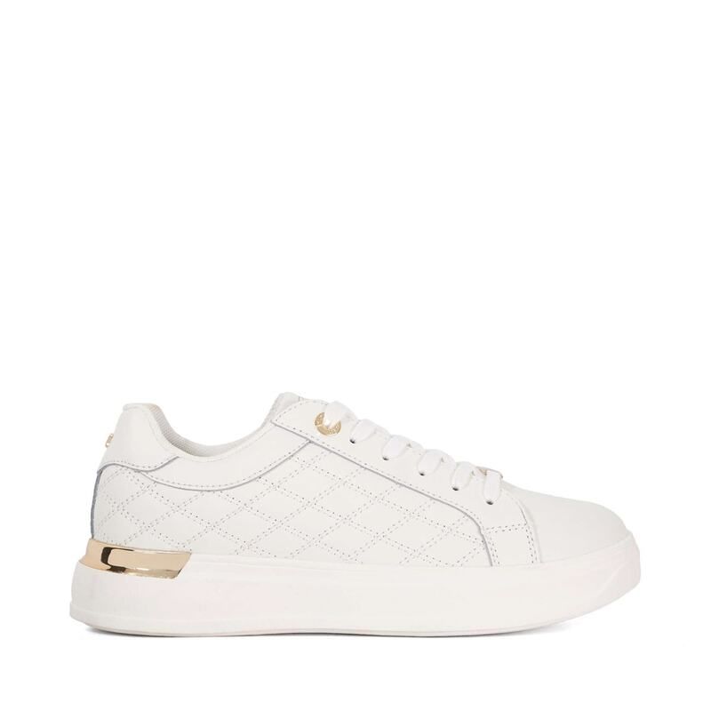 デューンロンドン レディース シューズ スニーカー Dune London Dune Elba Ld54 White Leather ホワイト