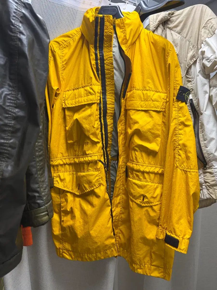 STONE ISLAND ストーンアイランド メンブラーナ ロング フード ジャケット