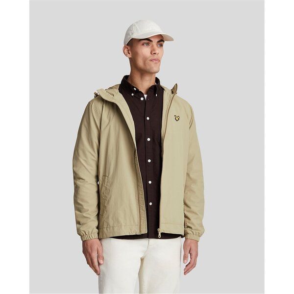 ライルアンドスコット メンズ アウター ジャケット・ブルゾン フルジップ ジャケット Lyle and Scott and Scott Zip Through Jacket Sage Unif X309 セージ