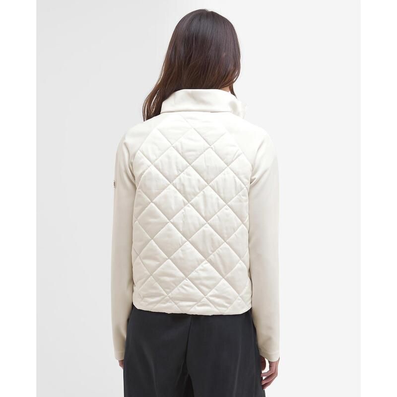 バブアー レディース アウター ジャケット・ブルゾン キルティング Barbour International Womens BIntensebony Quilted Jacket Neutral