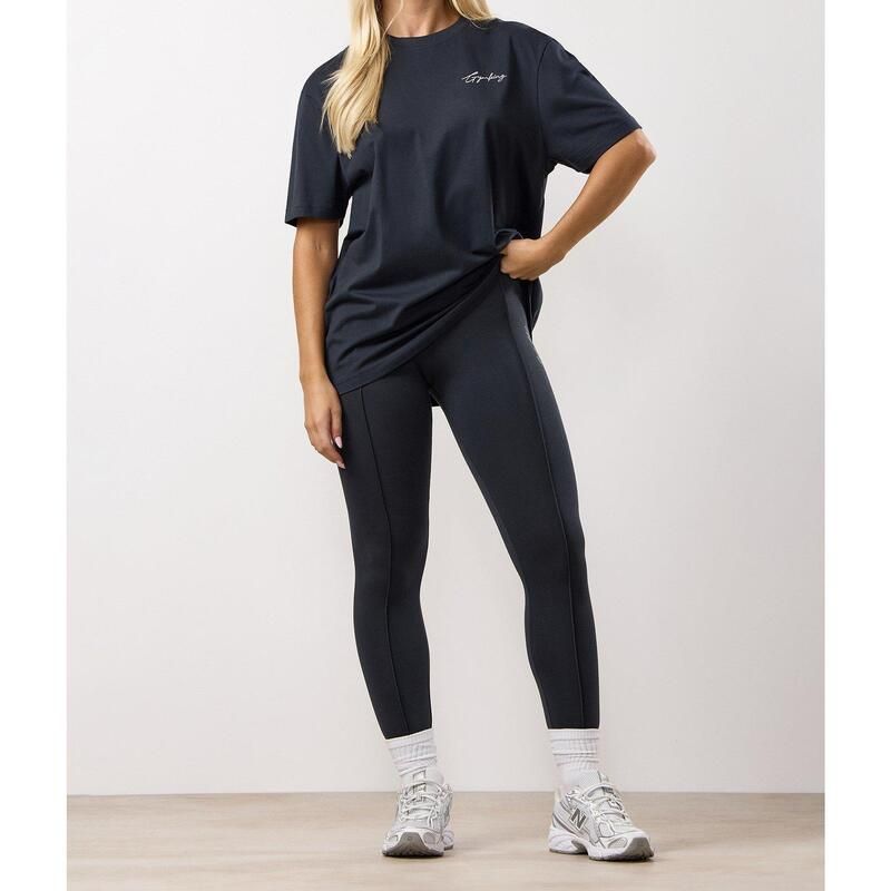 ジムキング レディース トップス シャツ コットン ジャージー Gym Kingym King Reset Cotton Jersey Legging Midnight Blue ブルー