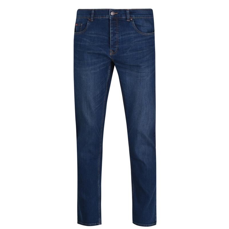 レークーパー メンズ ボトムス デニムパンツ ジーンズ Lee Cooper Regular Jeans Mens Dark Wash