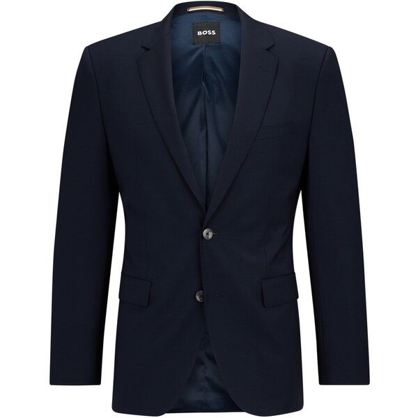 ボス メンズ アウター ジャケット・ブルゾン Boss HJasperMMC224 10245447 01 Dark Blue 405 ブルー