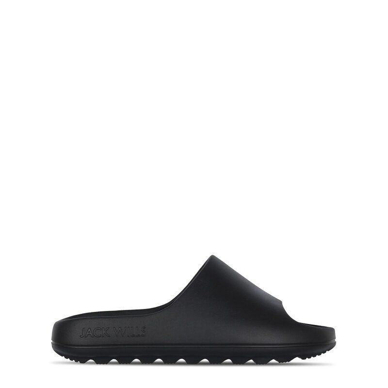 ジャック ウィルス レディース シューズ サンダル Jack Wills Chunky Sliders Black ブラック