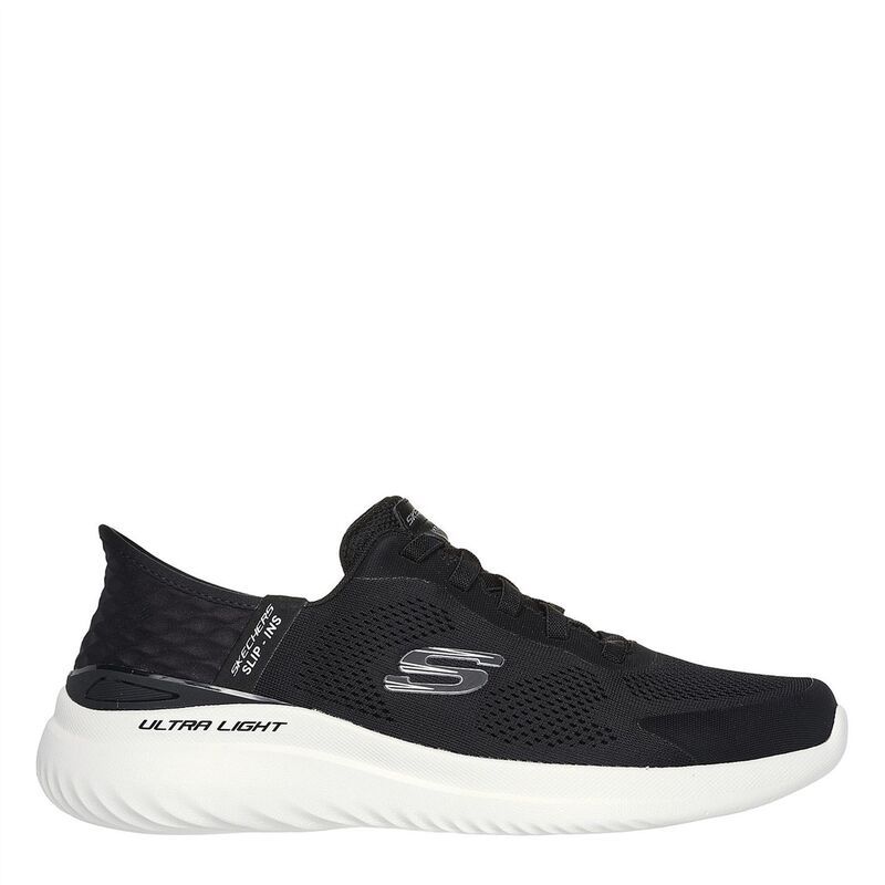 スケッチャーズ メンズ シューズ スニーカー Skechers SlipIns Bounder 20 Emerged Black ブラック